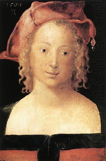 Albrecht Durer Portrait of a Young Girl china oil painting image